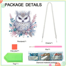 Load image into Gallery viewer, Double Sided Acrylic Owl Diamond Painting Hanging Pendant Diamond Painting Decor

