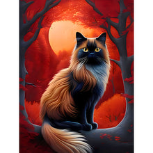 Load image into Gallery viewer, Diamond Painting - Full Round - Cat (30*40CM)

