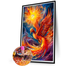 Load image into Gallery viewer, Diamond Painting - Full Round - Through the Flame Phoenix (40*60CM)
