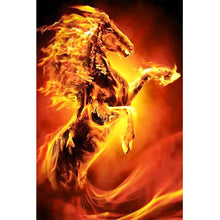 Load image into Gallery viewer, Diamond Painting - Full Round - Crossing the Flame Horse (40*60CM)
