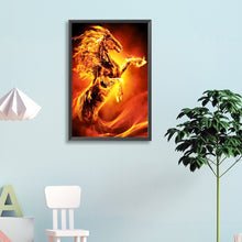 Load image into Gallery viewer, Diamond Painting - Full Round - Crossing the Flame Horse (40*60CM)
