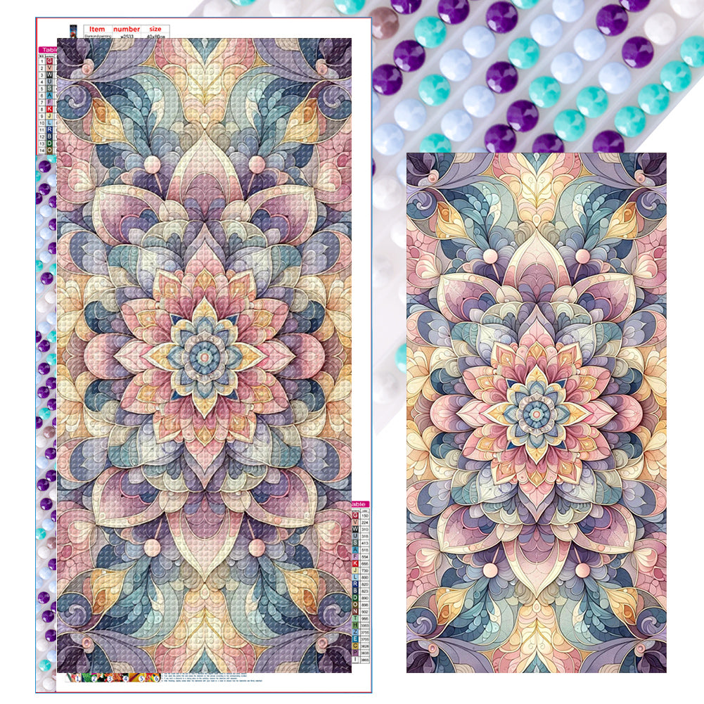 Diamond Painting - Full Round - mandala (40*80CM)