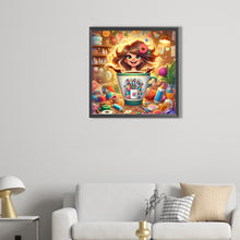 Load image into Gallery viewer, AB Diamond Painting - Full Round - modern handmade girl (40*40CM)
