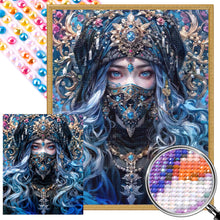 Load image into Gallery viewer, AB Diamond Painting - Full Round - mystery girl (40*50CM)
