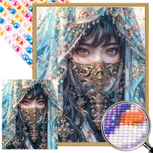 Load image into Gallery viewer, AB Diamond Painting - Full Round - beautiful veil girl (40*50CM)
