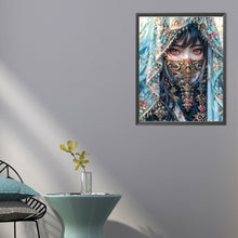 Load image into Gallery viewer, AB Diamond Painting - Full Round - beautiful veil girl (40*50CM)
