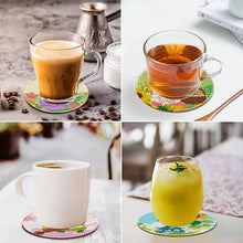Load image into Gallery viewer, 8Pcs Diamond Painting Coasters Rabbit and Carrot Diamond Art Painting Kits
