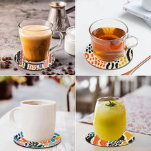 Load image into Gallery viewer, 8Pcs Diamond Painting Coasters Colorful Blocks Diamond Art Painting Kits
