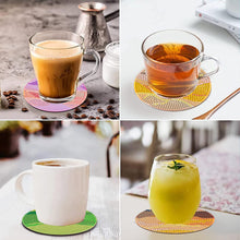 Load image into Gallery viewer, 8Pcs Diamond Painting Coasters Colorful Waves Diamond Art Painting Kits
