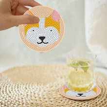 Load image into Gallery viewer, 8Pcs Diamond Painting Coasters Cute Cat Diamond Art Painting Kits for Home Decor
