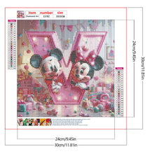 Load image into Gallery viewer, Diamond Painting - Full Round - Mickey V (30*30CM)
