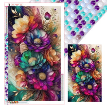 Load image into Gallery viewer, Diamond Painting - Full Round - flower (50*85CM)
