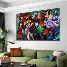 Load image into Gallery viewer, Diamond Painting - Full Round - disney villain syndicate (80*55CM)
