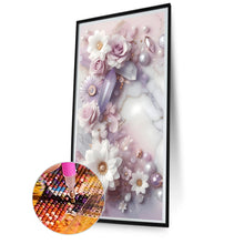 Load image into Gallery viewer, Diamond Painting - Full Round - Fresh flower mural (40*80CM)
