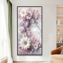 Load image into Gallery viewer, Diamond Painting - Full Round - Fresh flower mural (40*80CM)
