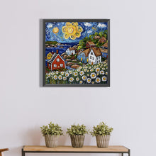 Load image into Gallery viewer, Diamond Painting - Full Round - Colorful house (40*40CM)
