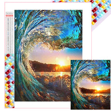 Load image into Gallery viewer, Diamond Painting - Full Square - Wave (40*50CM)
