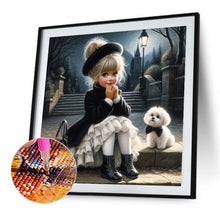 Load image into Gallery viewer, Diamond Painting - Full Square - Little girl (40*40CM)
