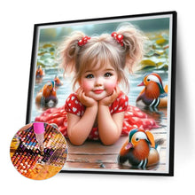 Load image into Gallery viewer, Diamond Painting - Full Square - Little girl (30*30CM)
