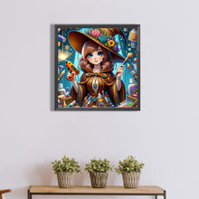 Load image into Gallery viewer, Diamond Painting - Full Round - Art girl (40*40CM)
