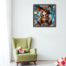 Load image into Gallery viewer, Diamond Painting - Full Round - Art girl (40*40CM)
