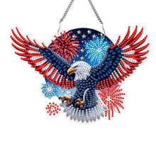 Load image into Gallery viewer, Acrylic Eagle 5D DIY Diamond Painting Dots Pendant for Wall Garden Window Decor
