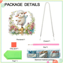 Load image into Gallery viewer, Acrylic Sheep 5D DIY Diamond Painting Dots Pendant for Wall Garden Window Decor

