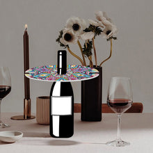 Load image into Gallery viewer, Acrylic Special Shaped Mandala Art 5D DIY Diamond Art Wine Bottle Holder for Bar
