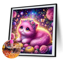 Load image into Gallery viewer, 2pcs Square Diamond Painting Set - Cat hedgehog (40*40CM)
