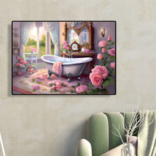 Load image into Gallery viewer, Diamond Painting - Full Round - Bathtub (40*30CM)
