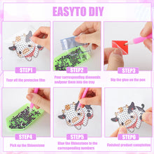 Load image into Gallery viewer, 8Pcs Special Shape Calf Diamond Painting Fridge Magnet for Fridge Whiteboards
