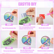 Load image into Gallery viewer, 8Pcs Special Shape Alien Diamond Painting Fridge Magnet for Fridge Whiteboards
