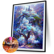 Load image into Gallery viewer, AB Diamond Painting - Full Square - Purple tree (40*55CM)
