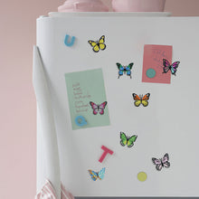 Load image into Gallery viewer, 8Pcs Special Shape Colorful Butterflies Diamond Painting Fridge Magnet
