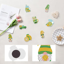 Load image into Gallery viewer, 8Pcs Special Shape Lime Summer Diamond Painting Fridge Magnet for Home Decor
