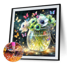 Load image into Gallery viewer, Diamond Painting - Full Square - Glowing flowers (40*40CM)
