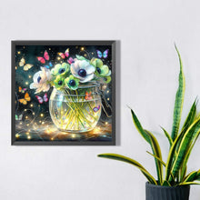 Load image into Gallery viewer, Diamond Painting - Full Square - Glowing flowers (40*40CM)
