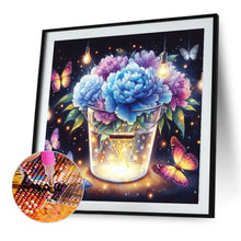 Load image into Gallery viewer, Diamond Painting - Full Square - Glowing flowers (40*40CM)
