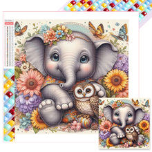 Load image into Gallery viewer, Diamond Painting - Full Square - Elephant (40*40CM)
