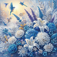 Load image into Gallery viewer, 4pcs Partial Special Diamond Painting Set - Flowers (30*30CM)

