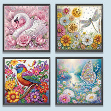 Load image into Gallery viewer, 4pcs Partial Special Diamond Painting Set - Animal series (30*30CM)
