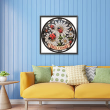 Load image into Gallery viewer, Diamond Painting - Partial Special Shaped - Cute ladybug (30*30CM)
