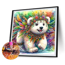 Load image into Gallery viewer, 4pcs Round Diamond Painting Set - Indian colorful feathered animals (40*40CM)
