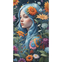 Load image into Gallery viewer, Diamond Painting - Full Square - Flower fairy (40*70CM)
