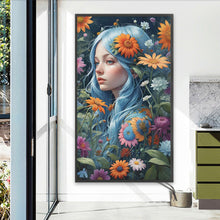 Load image into Gallery viewer, Diamond Painting - Full Square - Flower fairy (40*70CM)
