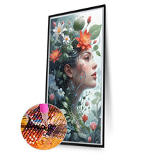 Load image into Gallery viewer, Diamond Painting - Full Square - Flower fairy (40*70CM)
