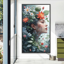 Load image into Gallery viewer, Diamond Painting - Full Square - Flower fairy (40*70CM)
