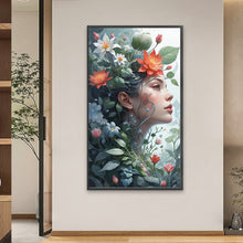 Load image into Gallery viewer, Diamond Painting - Full Square - Flower fairy (40*70CM)
