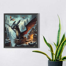 Load image into Gallery viewer, Diamond Painting - Full Square - How to train your dragon (40*40CM)
