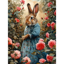 Load image into Gallery viewer, 3pcs Square Diamond Painting Set - Little animals in the flowers (30*40CM)
